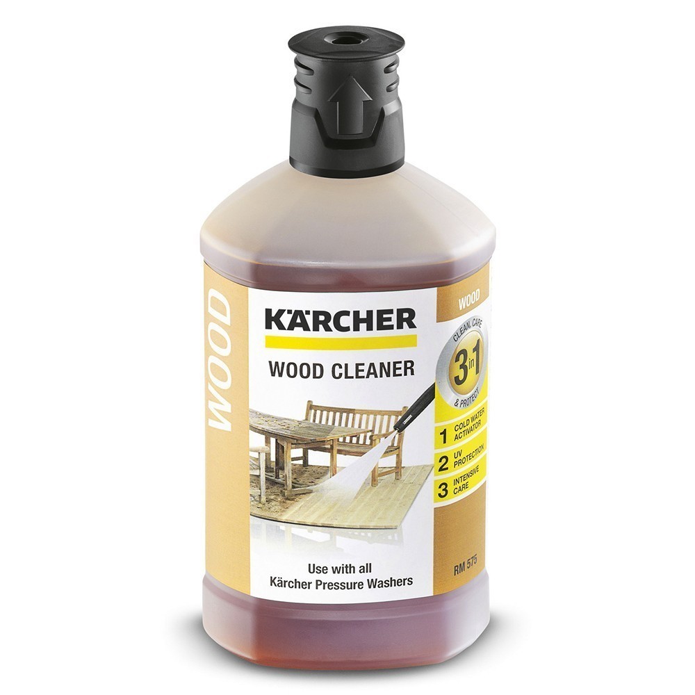 Засіб Karcher Plug - n - Clean 3в1 для чищення деревини 1 л