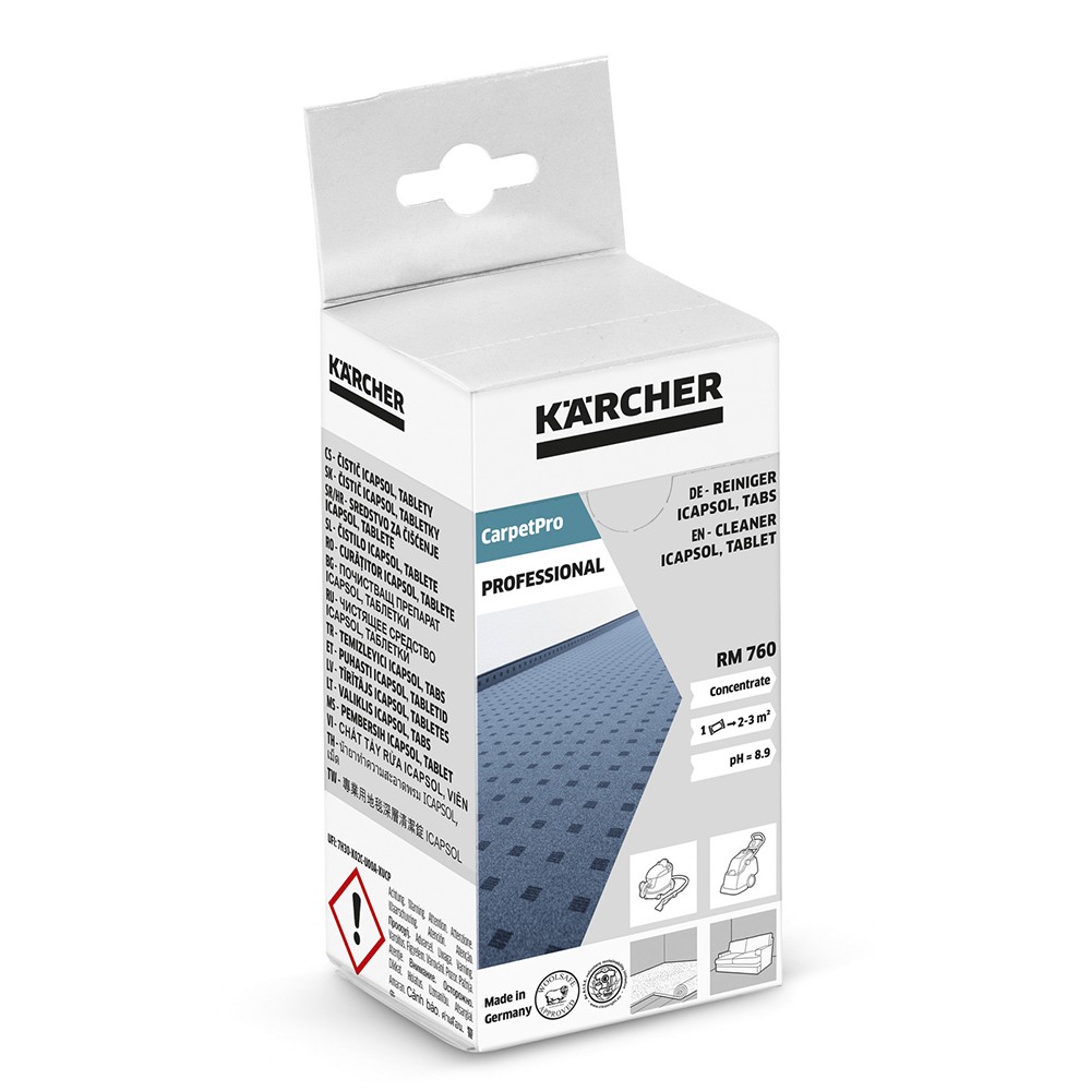 Чистячий засіб Karcher в пігулках CarpetPro iCapsol RM 760, 16 шт 6.295-850.0